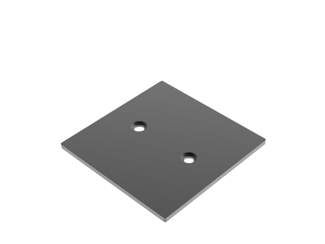 Alumínium oszlopfedél 80x80 R7016